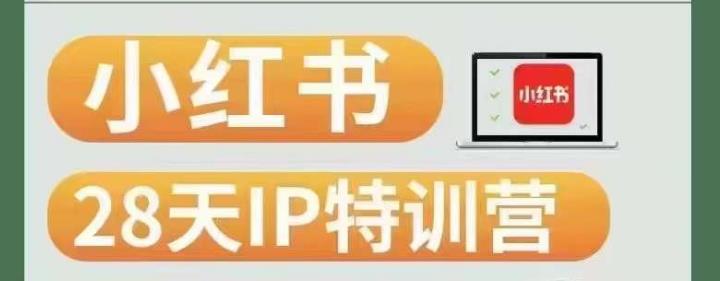 28天小红书博主IP特训营（第3期）实战经验，快速涨粉，迅速变现祝你网-副业赚钱-互联网创业-资源整合祝你网