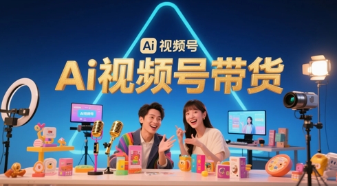 风口已至！AI视频号带货轻松月入过1W，99%的普通人却卡在内容制作门槛祝你网-副业赚钱-互联网创业-资源整合祝你网