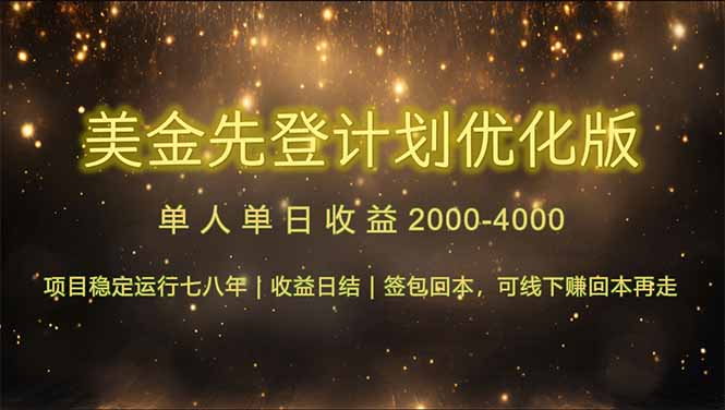 连续7-8年创单日收益冠军项目，日收益$600-1200祝你网-副业赚钱-互联网创业-资源整合祝你网