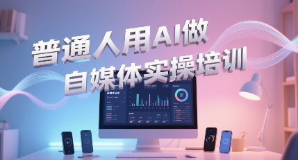 宋老师·普通一个人用AI做自媒体祝你网-副业赚钱-互联网创业-资源整合祝你网