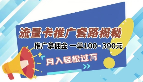 2025年外面卖1500的流量卡项目最新玩法，绿色无门槛对新手非常友好，日入3张+祝你网-副业赚钱-互联网创业-资源整合祝你网