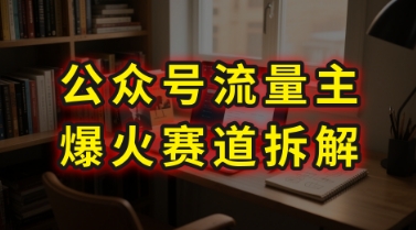 AI公众号流量主爆火赛道拆解—剧评领域，86分钟干货分享祝你网-副业赚钱-互联网创业-资源整合祝你网