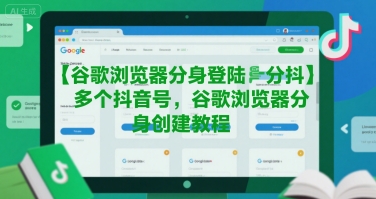 谷歌浏览器分身登陆多个抖音号，谷歌浏览器分身创建教程祝你网-副业赚钱-互联网创业-资源整合祝你网