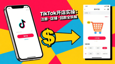 大熊跨境·TikTok从开店到投流的进阶课祝你网-副业赚钱-互联网创业-资源整合祝你网