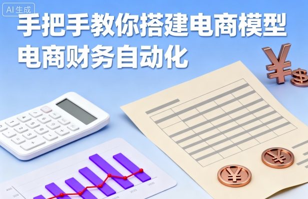 手把手教你搭建电商模型-电商财务自动化祝你网-副业赚钱-互联网创业-资源整合祝你网
