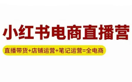 申铭老师·小红书电商直播营(更新)祝你网-副业赚钱-互联网创业-资源整合祝你网