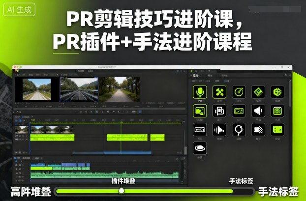 1-458.jpg PR剪辑技巧进阶课,PR插件+手法进阶课程
