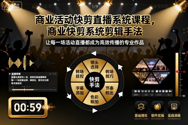 1-459.jpg 商业活动快剪直播系统课程,商业快剪系统剪辑手法