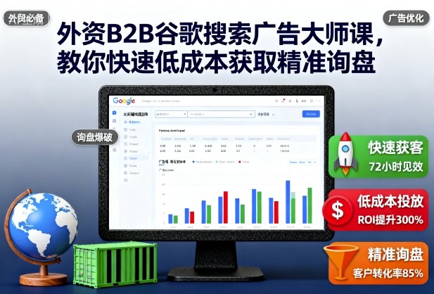 1-487.jpg 外资B2B谷歌搜索广告大师课,教你快速低成本获取精准询盘