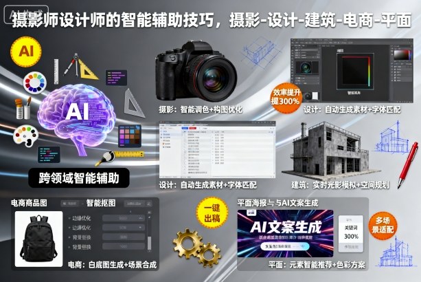 摄影师设计师的智能辅助技巧，摄影-设计-建筑-电商-平面祝你网-副业赚钱-互联网创业-资源整合祝你网