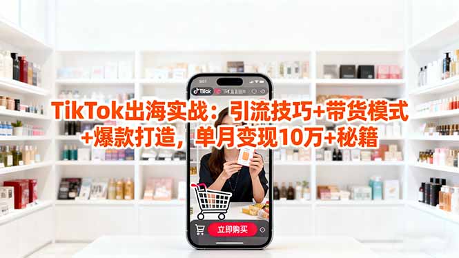 2e7e81673b0dca07ab8851a943c6aa93.jpeg 「TikTok出海实战」引流技巧+带货模式+爆款打造,单月变现10万+秘籍