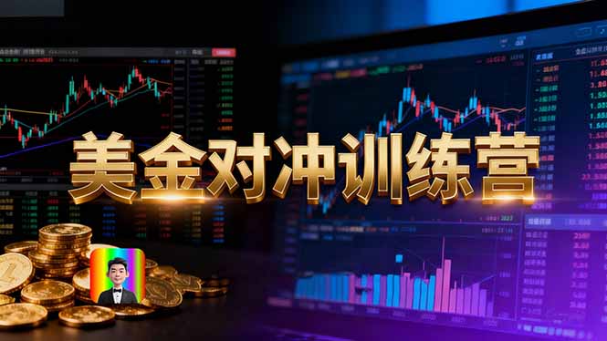 美金对冲日盈利100+美刀，长期稳定，小白也可以轻松上手祝你网-副业赚钱-互联网创业-资源整合祝你网