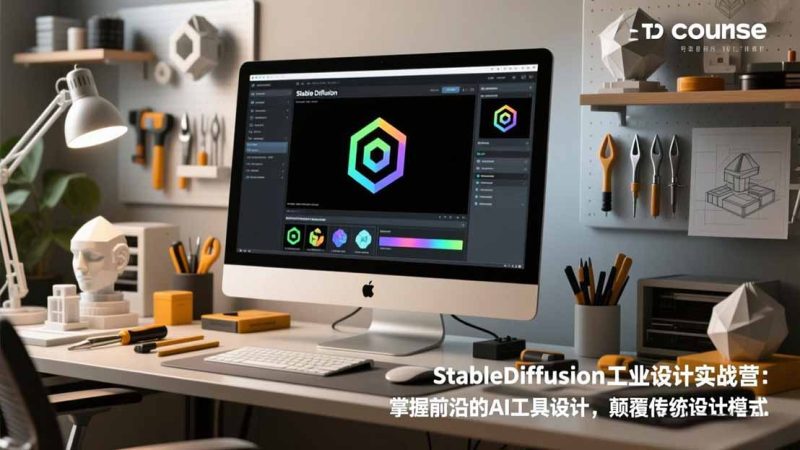 StableDiffusion工业设计实战营：掌握前沿的AI工具设计，颠覆传统设计模式祝你网-副业赚钱-互联网创业-资源整合祝你网