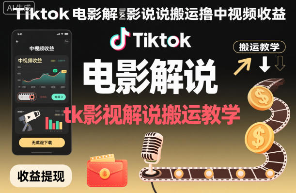 1-287.jpg Tiktok电影解说搬运撸中视频收益,tk影视解说搬运教学
