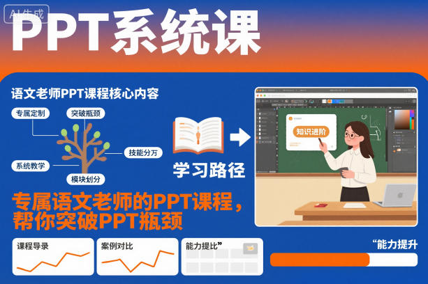 1-333.jpg PPT系统课,专属语文老师的PPT课程,帮你突破PPT瓶颈