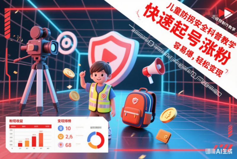 1-257-800x535.jpg 儿童防拐安全科普知识视频制作教学,快速起号涨粉,容易爆,轻松变现