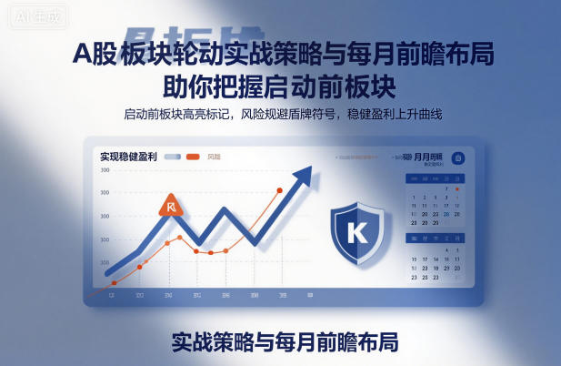 1-92.jpg A股板块轮动实战策略与每月前瞻布局,助你把握启动前板块,规避风险,实现稳健盈利