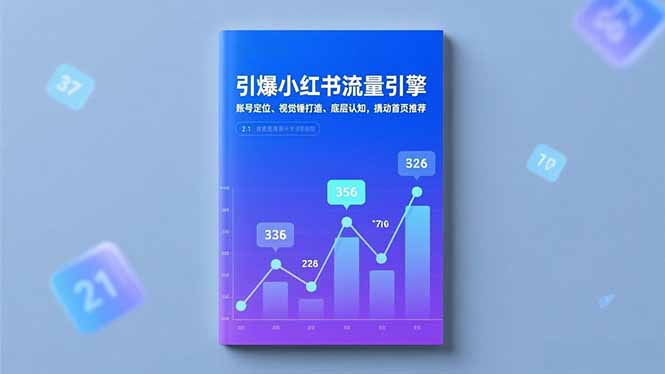 引爆小红书流量引擎，账号定位、视觉锤打造、底层认知，撬动首页推荐祝你网-副业赚钱-互联网创业-资源整合祝你网