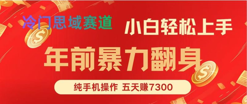 年前爆火项目，5天赚了7300祝你网-副业赚钱-互联网创业-资源整合祝你网
