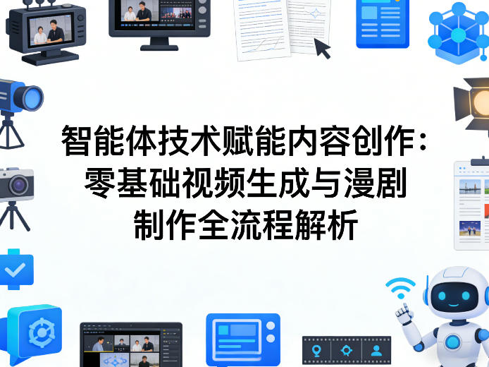 1-352-1.jpg AI智能体技术赋能内容创作:零基础视频生成与漫剧制作全流程解析