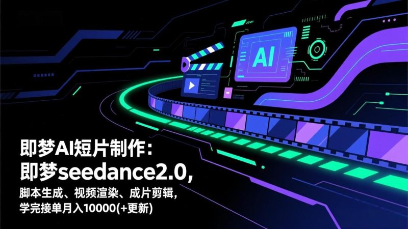 即梦AI 短片制作(更新祝你网-副业赚钱-互联网创业-资源整合祝你网