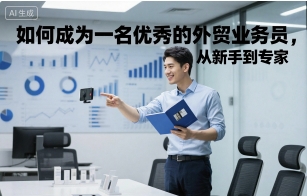 如何成为一名优秀的外贸业务员，从新手到专家祝你网-副业赚钱-互联网创业-资源整合祝你网