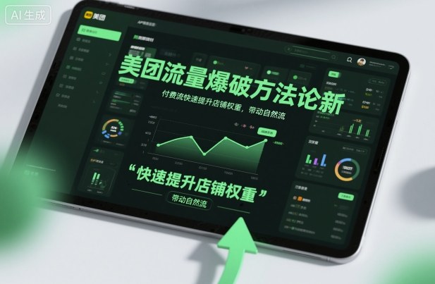 美团流量爆破方法论,付费流快速提升店铺权重,带动自然流祝你网-副业赚钱-互联网创业-资源整合祝你网