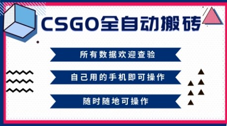 CSGO全自动搬砖,年底钱回家好项目,当天可拿到结果,新手小白轻松月入1W+祝你网-副业赚钱-互联网创业-资源整合祝你网