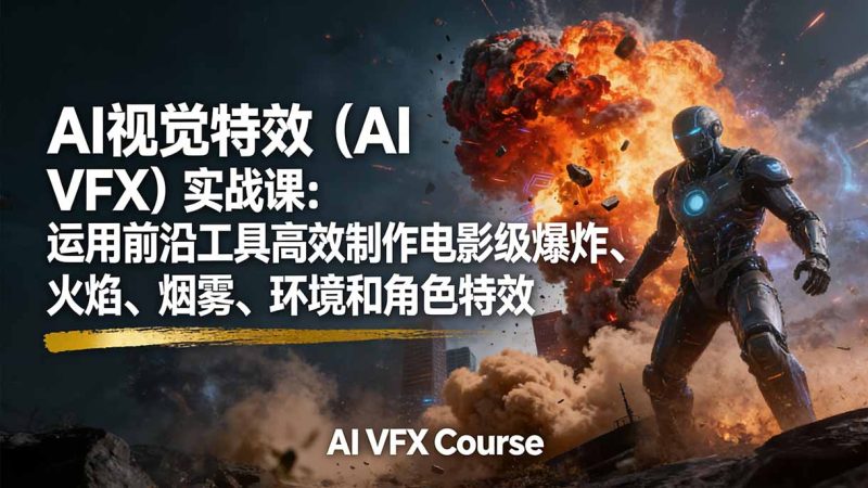 AI视觉特效(AI VFX祝你网-副业赚钱-互联网创业-资源整合祝你网