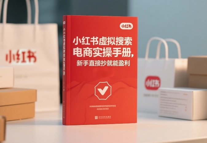 小红书​⁠‬​​⁠​‌​‬​⁠​‬‍‍‌​​​‬‌‍⁠​​​‌​⁠⁠​‬​​‬​​​​‌​‍虚拟搜索电商实操手册，新手直接抄就能盈利祝你网-副业赚钱-互联网创业-资源整合祝你网