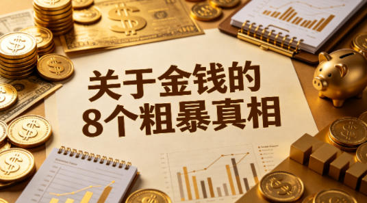 某公众号付费文章：关于金钱的8个粗暴真相祝你网-副业赚钱-互联网创业-资源整合祝你网