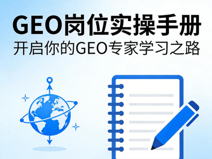 GEO岗位实操手册,开启你的GE0专家学习之路祝你网-副业赚钱-互联网创业-资源整合祝你网