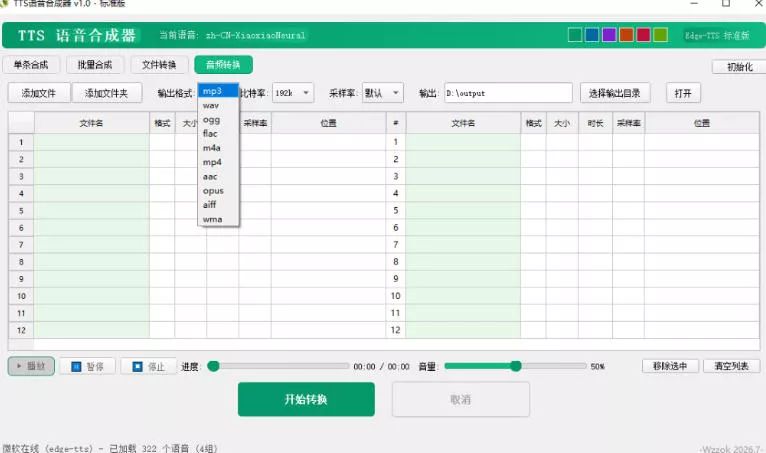 034d5f97c0cb8005d18754472bd80208.webp 最新TTS配音,支持批量,支持文件格式转换,功能超多
