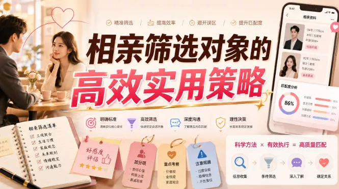 0361d89918dfc21a649216d6a32ec36d.webp 付费文章:相亲筛选对象的高效实用策略