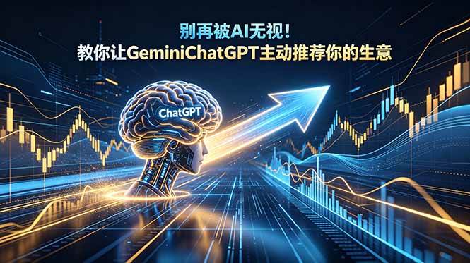 （18659期）别再被AI无视！教你让GeminiChatGPT主动推荐你的生意【原创双语字幕】祝你网--专注互联网创业.信息差副业研究拒绝割韭菜祝你网