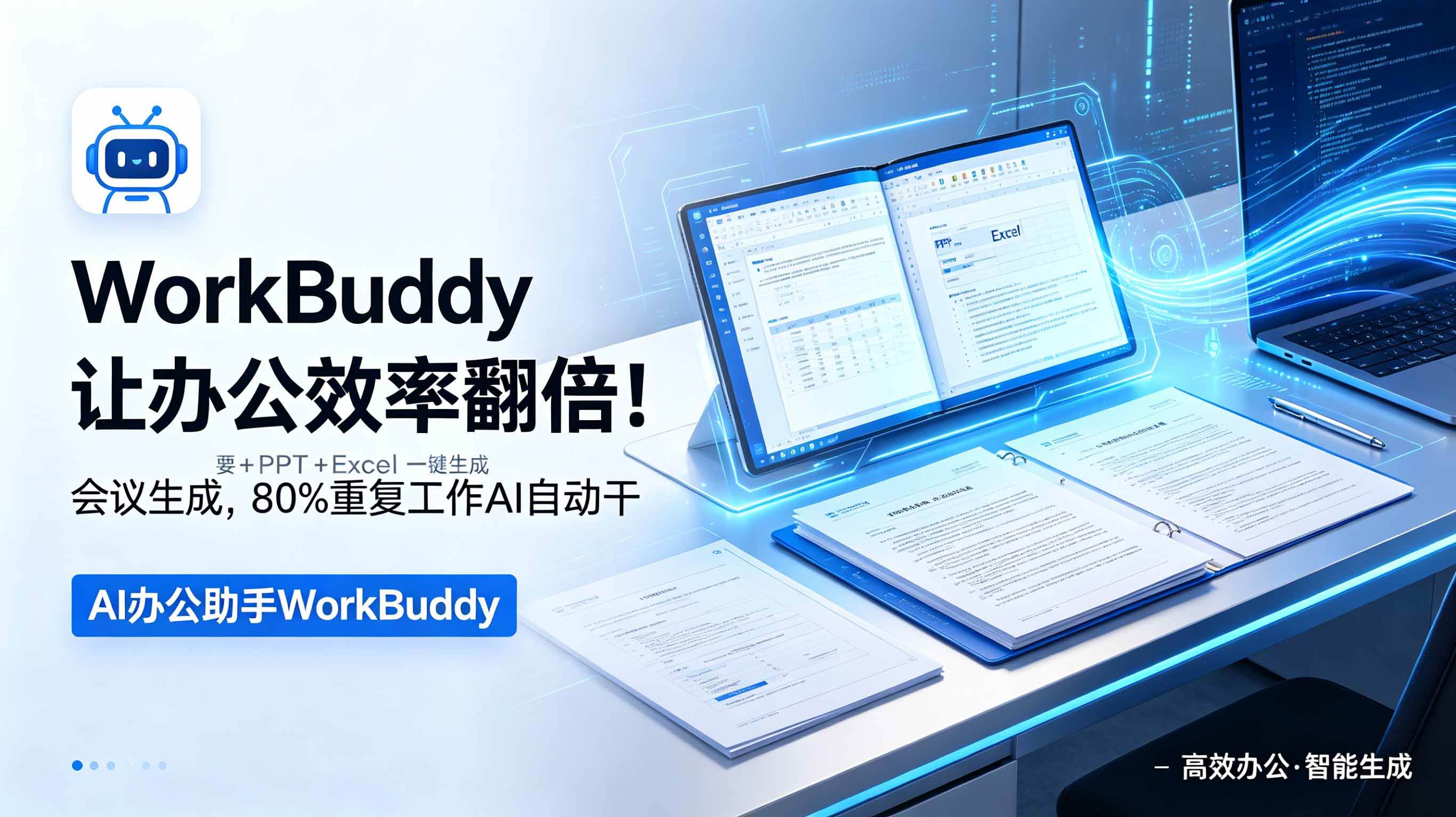 (18859期)WorkBuddy让办公效率翻倍!会议纪要+PPT+Excel一键生成,80%重复工作AI自动干祝你网--专注互联网创业.信息差副业研究拒绝割韭菜祝你网