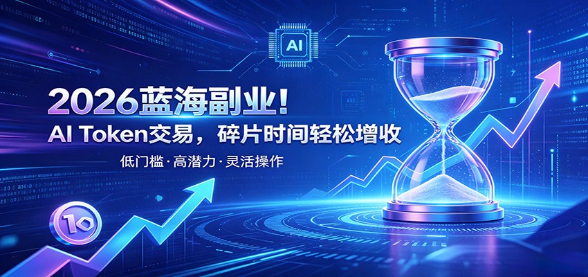 AI Token算力赛道!普通人可入局的数字副业,零门槛快速起步祝你网--专注互联网创业.信息差副业研究拒绝割韭菜祝你网