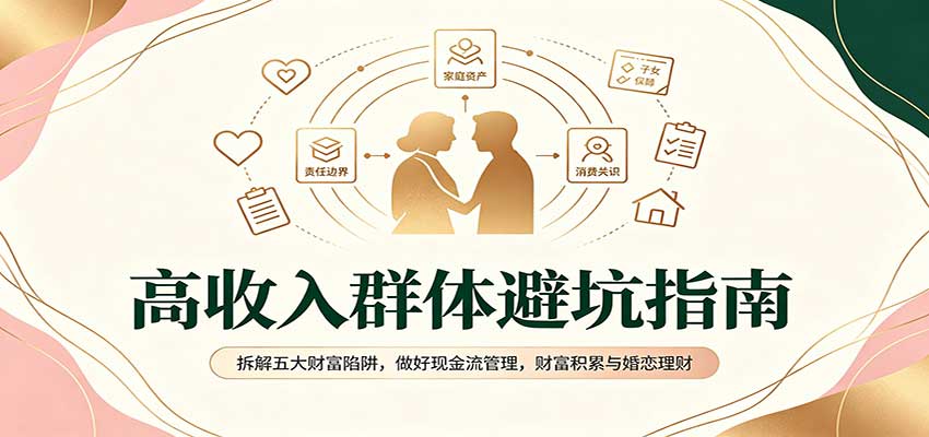 18f5e8d3a0fdff31fbd285c7b2141a9c.jpeg 高收入群体避坑指南:拆解五大财富陷阱,做好现金流管理,财富积累与婚恋理财