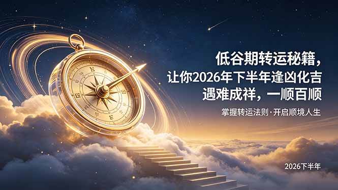 1a7512aaac5c0a94318ac7ccbe63d234.jpeg (19024期)付费文章:低谷期转运秘籍,让你2026年下半年逢凶化吉,遇难成祥,一顺百顺。