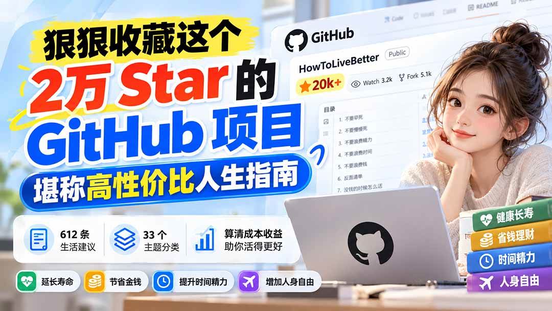 1c67089c1c28186981ea1e5f79f288cb.jpeg (20726期)狠狠收藏这个 2 万 Star 的 GitHub 项目,堪称高性价比人生指南。