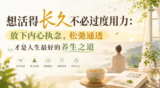 258456120a0580ee0af8720d7fcffef7.webp 付费文章:想活得长久不必过度用力:放下内心执念,松弛通透才是人生最好的养生之道