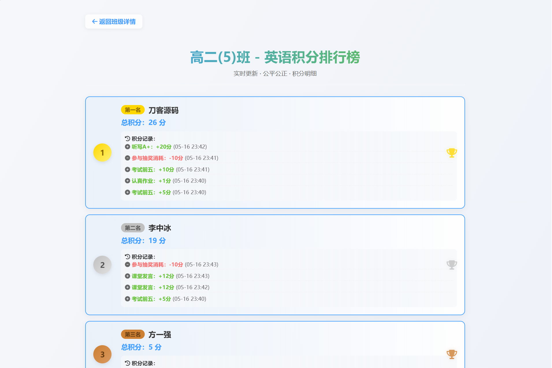 2e5104b65125ec4b9e7beb1bb12502c9.png 班级学生平时表现记录 积分抽奖系统源码 全开源
