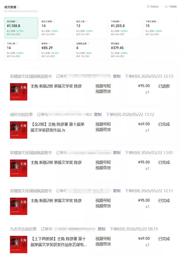 38e659953c33f8b4b9b07090d8918dfc.webp 最新AI书单变现实战课,学会蹭电视剧热度,追热点书籍,快速变现,出单100+,日入四位数