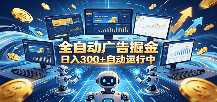 自动广告G机,日入300+,正规平台,广告浏览获益,时间自由,适合各类人群日常增收祝你网--专注互联网创业.信息差副业研究拒绝割韭菜祝你网