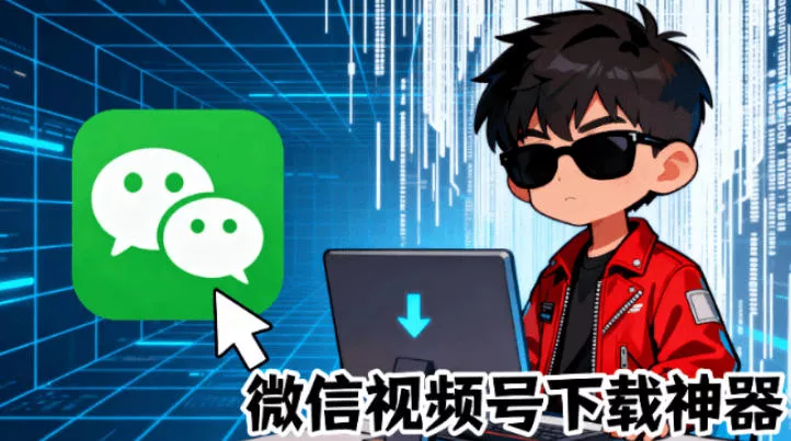 Github热门工具，视频号下载神器又来了！一键注入下载按钮，轻松下载，使用便捷wx_channel祝你网--专注互联网创业.信息差副业研究拒绝割韭菜祝你网