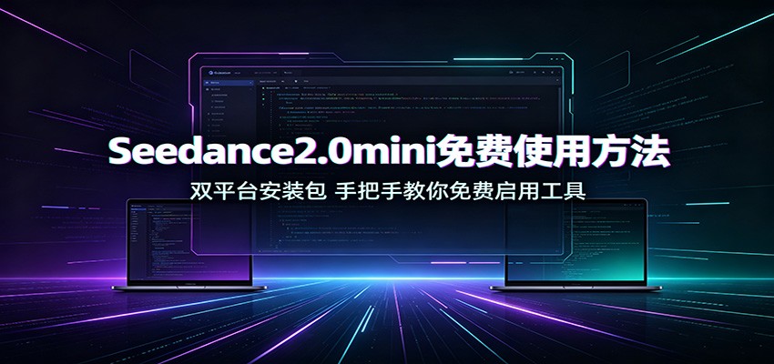 3cff4cbafc949a4563e35c38f85d11b8.jpeg Seedance2.0mini免费使用方法:双平台安装包,手把手教你免费启用工具