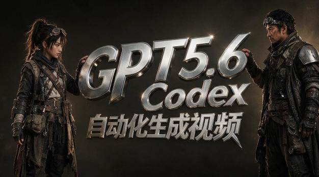 3e0a2def5284a304bdcb87eee6cf5961.jpeg (19393期)GPT5.6+Codex自动化视频生成:提示词设计×角色设定×封面海报×工作流思路,高效产出AI视频