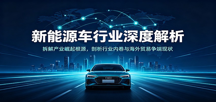 新能源车行业深度解析:拆解产业崛起根源,剖析行业内卷与海外贸易争端现状祝你网--专注互联网创业.信息差副业研究拒绝割韭菜祝你网