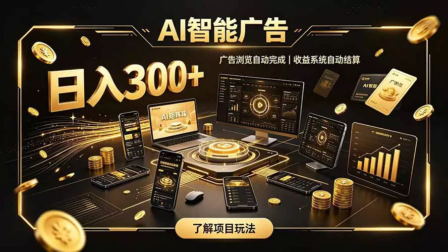 自研 AI 系统|轻资产起步|长期稳定收益|宝妈 上班族轻轻松松日入300+祝你网--专注互联网创业.信息差副业研究拒绝割韭菜祝你网