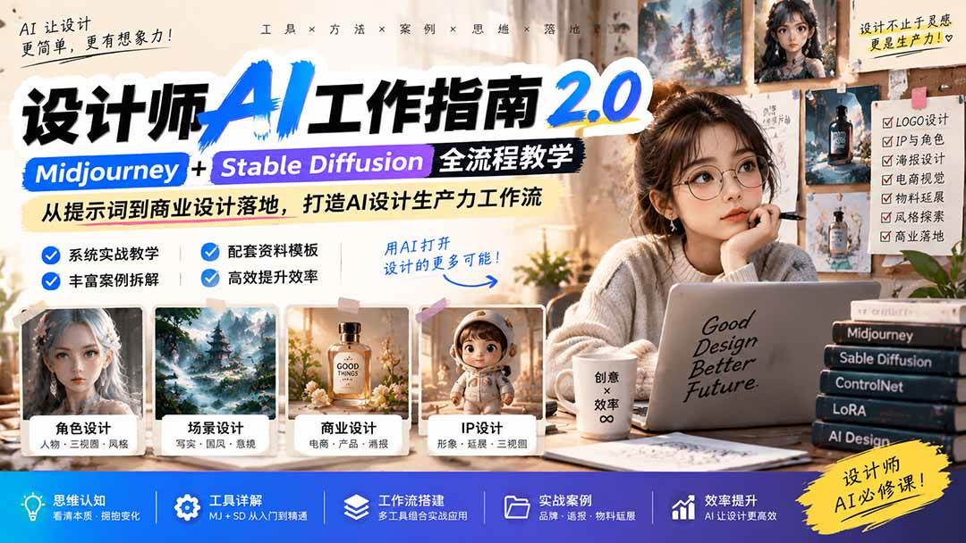 5d8d2473a2f5ed2e716b12faf57bd44d.jpeg (20562期)《设计师AI工作指南 2.0》-无水印课:从思维落地,解锁 AI 设计生产力